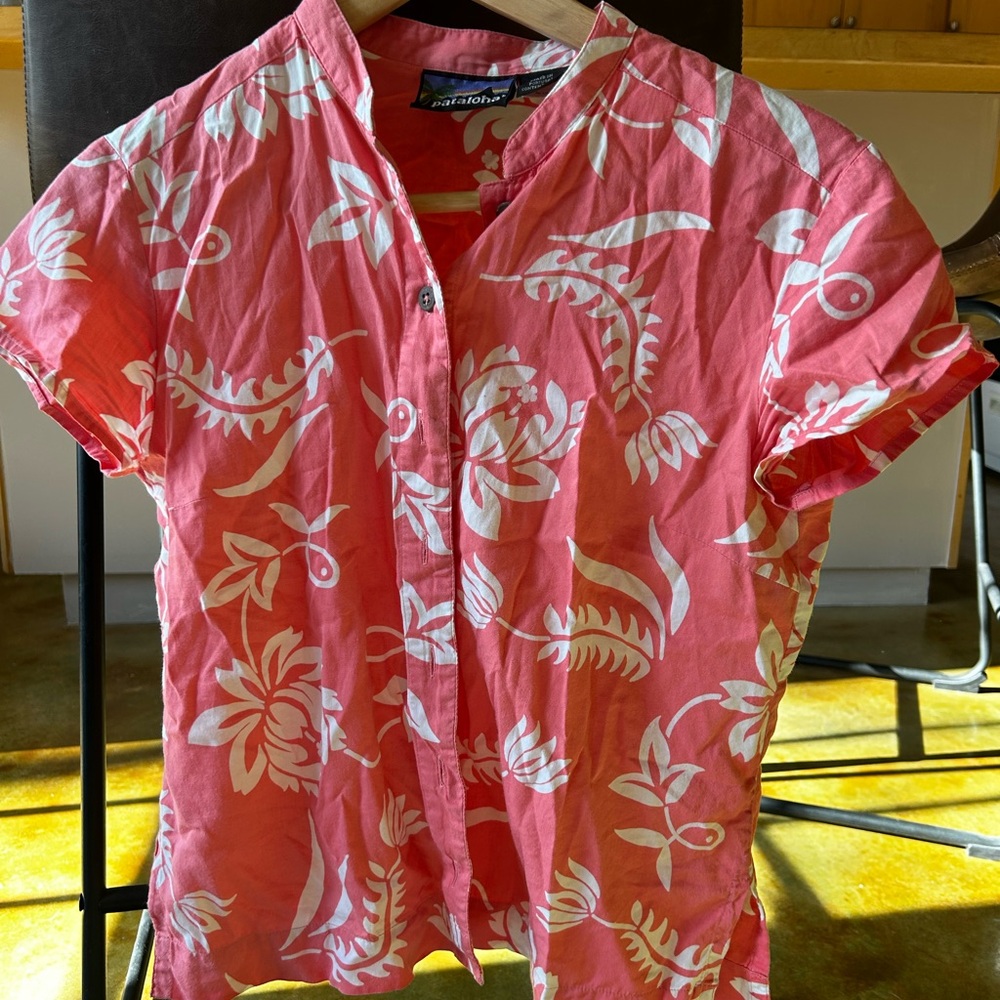 Patagonia Coral Button Down Shirt